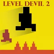 Gameplay preview of Level Devil 2 browser game from our arcade library collection showcase page